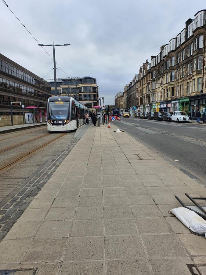 Apex Haymarket Station Apartment Edinburg Exteriör bild
