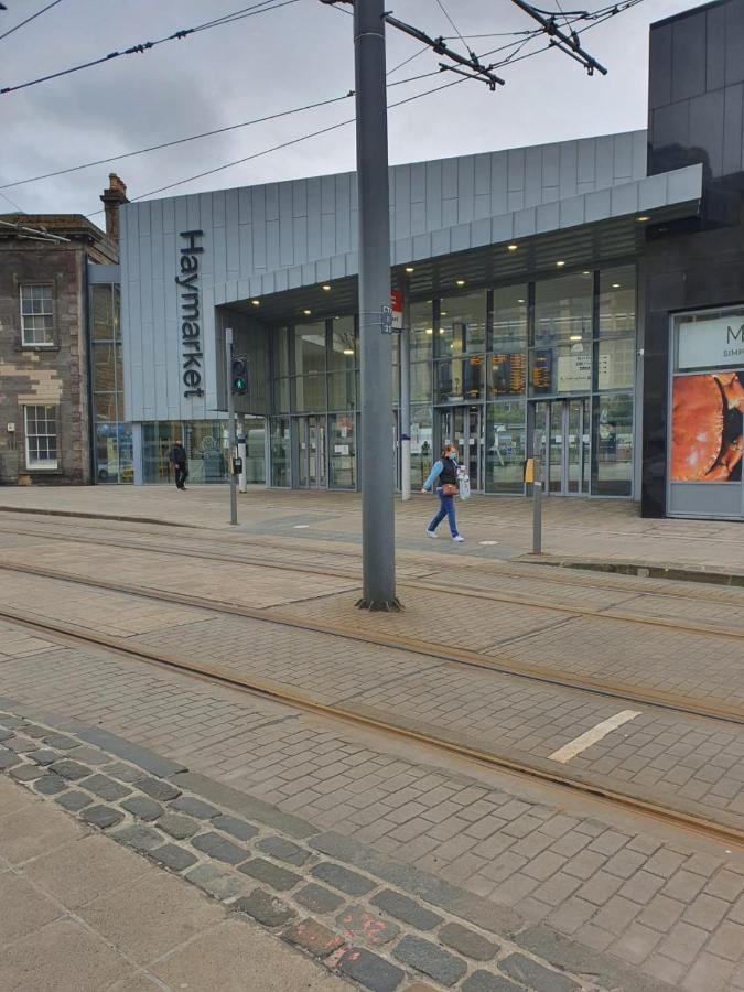 Apex Haymarket Station Apartment Edinburg Exteriör bild